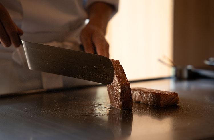 【鉄板焼きランチ】冬季限定コース