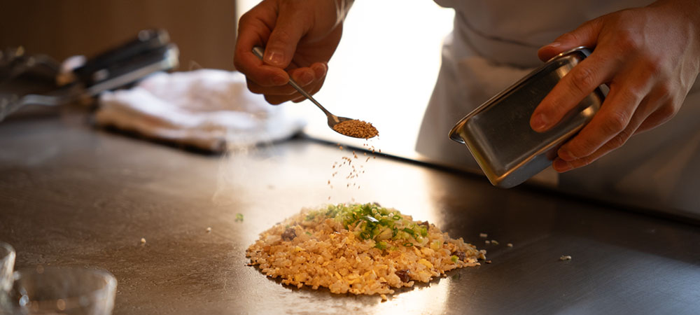 【鉄板焼きディナー】冬季限定コース