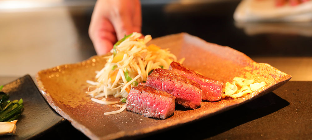 【鉄板焼きディナー】冬季限定コース