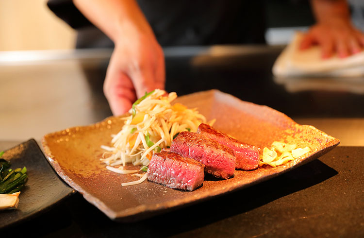 【鉄板焼きディナー】冬季限定コース